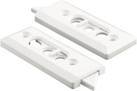 F-2728 Prime-line F 2728 Tilt Latch Pair White Plastic 2-1/8 Inch