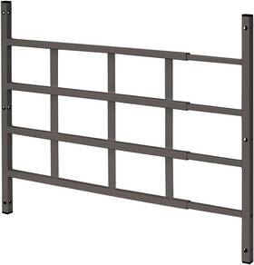 S-4756 Prime-line S 4766 Carbon Steel Fixed 4-bar Window Grill For 21 Inch Bronze
