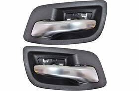 Ch-2201ra-rp Pt Auto Warehouse Fits 2012 To 2017 Dodge Charger Interior Door Handle Rear Left And Right Silver