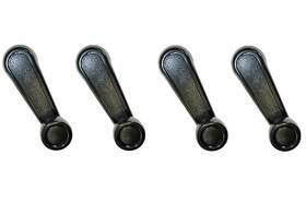 To-1021a-qp Pt Auto Warehouse Fits 2009 To 2010 Pontiac Vibe Window Crank Handle Left And Right Black Set Of 4
