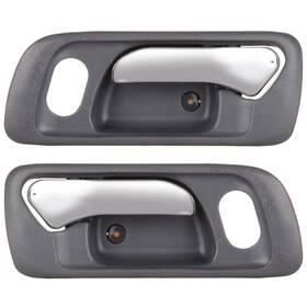 Ppt80239701s Pumpmart For 98-02 Honda Accord Door Handles Gray Interior Inside Front Right Driver Pair