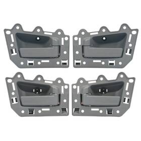 Ppt82355501s Pumpmart For 05-11 Jeep Grand Cherokee Front Rear Left Right 4pcs Inner Door Handle Gray