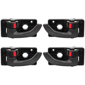 Pump128579g01 Pumpmart 4pcs Interior Front Rear Left Right Door Handles Fits 2005-2009 Hyundai Tucson