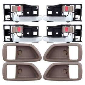 Pump80372901s Pumpmart Fits 00-04 Toyota Avalon Set/4 Inner Left Right Interior Door Handles Bezel