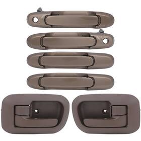 Pump80374701s Pumpmart For 98-03 Toyota Sienna 6x Exterior And Interior Left Right Side Door Handles