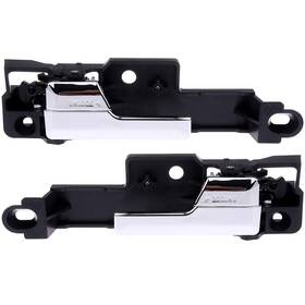 Pump81236001s Pumpmart Chrome Inside Inner For 06-12 Ford Fusion Front Left And Right Pair Door Handle