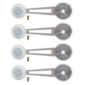 Pump825593p01 Pumpmart For Ford Pickup Truck Chrome Inner Interior Window Crank Handle 4pcs Set