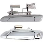 Pznkit-100716-95 Prozone Front Rear Left New Set Of Door Handles Chrome