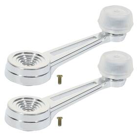 13230958 Qualitiparts Pair Inner Window Crank For Ford F500 Mustang Mercury Monterey Colony Park 76928