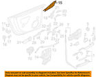 Quattro-interior 4g8839020a4pk Door Handle A7 Oem Audi 12-14