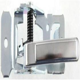 A86021-14488725  Qzmlsk Interior Door Handle For 82-96 Oldsmobile Cutlass Ciera Front Or Rear Lh Chrome