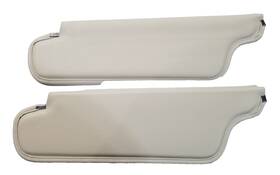 Crtsvrcon200 Rem Fits 69 70 Roadrunner Gtx Coronet White Convertible Sun Visors 1969 1970 New