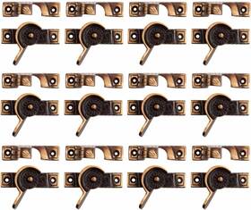 55442 Renovators Supply Manufacturing Window Sash Lock 2.7 Inch Solid Pack Of 12