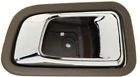 Rephd491365 Replacement Brand Rear Passenger Side Brown Chrome Interior Door Handle