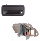 Rp1-11422 Unbranded Left Front Outside And Inside Door Handles Tan For