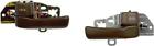 Rp1-11503 Unbranded Pair Inside Door Handles For Toyota Camry Dark Brown