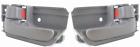 Rp1-19024 Unbranded Gray Inside Door Handles For Toyota Corolla Fits Tacoma