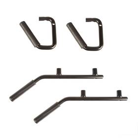 13505.40 Rugged Ridge Steel Grab Handles Fits 07-18 Jeep Wrangler Jk
