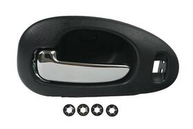 Sp-cr2334ma-fl S Sentinel Parts Door Handle Black And Chrome Inside Interior Front Left For Chrysler 300m Lhs