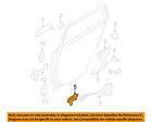 836100w010j9 Santa Left 07-09 Oem Handle Hyundai Door Fe-interior
