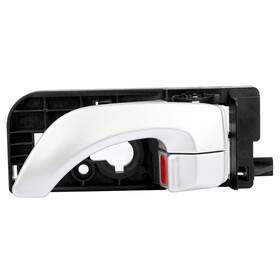 Scitoo Cb125476s01 Interior Rear Driver Side Silver Door Handle For 2005-2008 Hyundai Sonata Inside