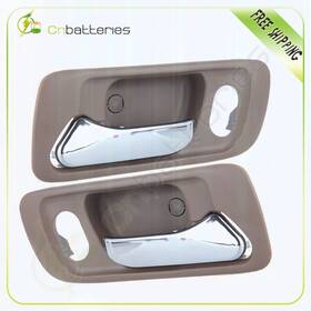Cb802392s01 Scitoo 2pcs For 98-02 Honda Accord Beige Interior Front Right&left Side Door Handles