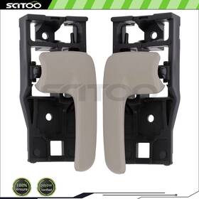 Cb829655s01 Scitoo Inside Rear Driver And Passenger Door Handles 2x For Toyota Tundra 2000-2006 Gray