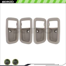 Cb829659s01 Scitoo Inside Front Rear Driver Passenger Door Handle Bezels 2x For Tundra 00-06 Gray