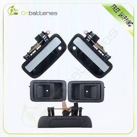Cb830968s01 Scitoo 2x Inside Outside Front Door Handles For Toyota Tacoma 95-04 With Tailgate
