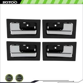 Cn128374s01 Scitoo 4x Interior Door Handles For 2009-2014 Ford F-150 Front Rear Left Right