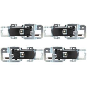 Ap823546l01 Set Of 4 Left Right Interior Door Handle Front Rear Fit For 2005-2009 Equinox