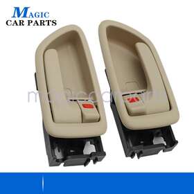 69206-0c030-e1 Soillar 1 Pair Of Inside L R Door Handle For Sequoia 01-07 Tundra Crew Cab 04-06 Usa
