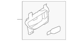61051xc121tp Subaru Genuine Handle Inside