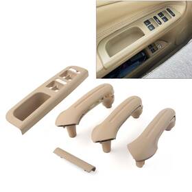 Successsss 311000409145 For Vw Golf Passat Jetta Bora Beige Inner Door Grab Handle Switch Bezel Kit 4pcs