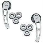Sum-460000 Summit Racing Door Handles Interior Billet Aluminum Chrome 190861015463