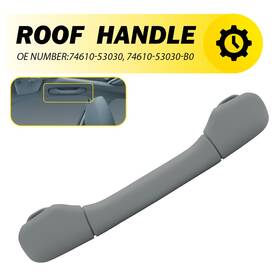 Sw Part 74610 53030 74610-53030-b0 1x Interior Car Roof Grab Grip Handle Gray For Lexus Is300 Is350 Is250 Es350