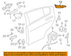 T2h3153 Jaguar Oem Xe Lock Inside Door Handle Assy Left