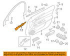 T2h6279 Jaguar Oem Xf Front Bezel Left
