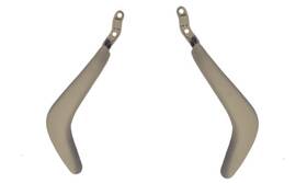 Tcp208dhlr Tcp Cb Clk W208 Door Handles Left And Right Set - Creme Beige