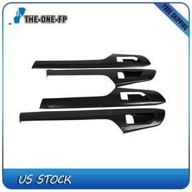 Th12720501f The-one-fp For 20-22 Highlander Inner Door Molding Trim Carbon Fiber Front Rear Left Right