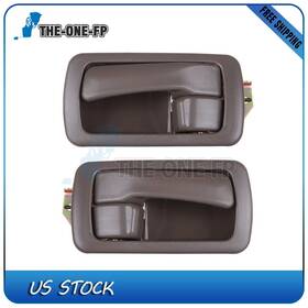 Th80222901f The-one-fp 2pcs Door Handles Brown Interior Inside Right And Left For 92-96 Camry
