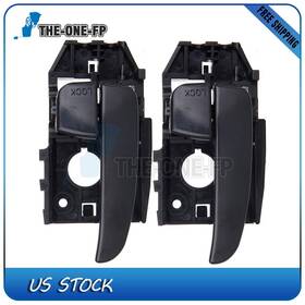 Th80245301f The-one-fp 2pcs Door Handles For 01-05 Hyundai Elantra Black Interior Right Side