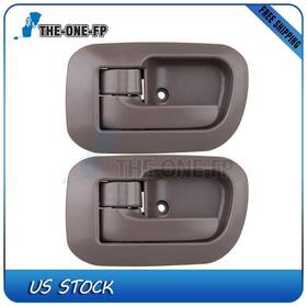 Th80371501f The-one-fp 2pcs For 1998-2003 Toyota Sienna Front Left Side Fl Door Handles Brown