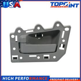 To12485401t Topoint-autoparts For 2005-2010 Jeep Grand Cherokee Gray Rear Left Lh Interior Door Handle