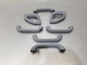 299.to1398 Toyota 98 1998 Landcruiser Interior Overhead Roof Grab Handle Set Gray