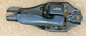 69205-17030 Toyota 91-95 Mr2 Right Passenger Side Inner Interior Door Handle Black Sw20 Pull