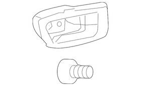 69206-08020-b0 Toyota Genuine Handle Inside