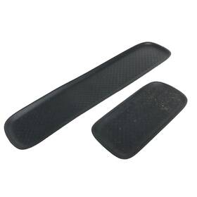 74243-33010 Toyota 2002-2006 Camry Front Door Interior Handle Insert Mat Black Set L And R Oem