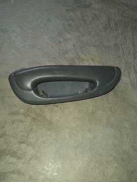 74612-0c050 Toyota 2000-2006 Tundra Passenger Right Pull Handle Dark Grey Oem