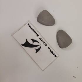 74617-0c050 Toyota 2001-2007 Sequoia Front Grab Handle Screw Covers Gray Set Of 2 Oem